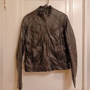 Men's Leather Jacket | M | Black ⚫